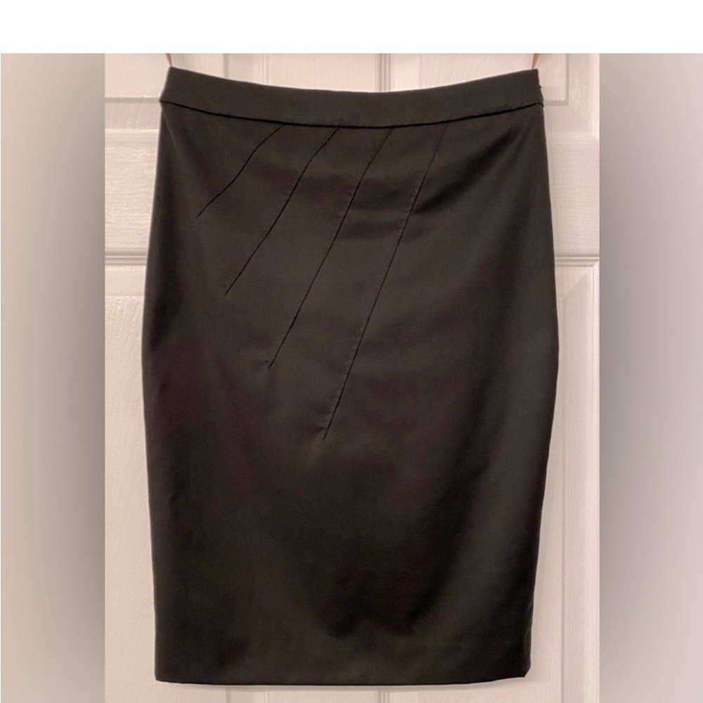 Ted Baker Black Pencil Skirt Knee-Length Work